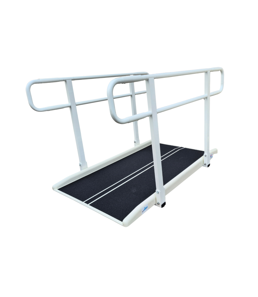 Rampes simples avec 2 mains courante